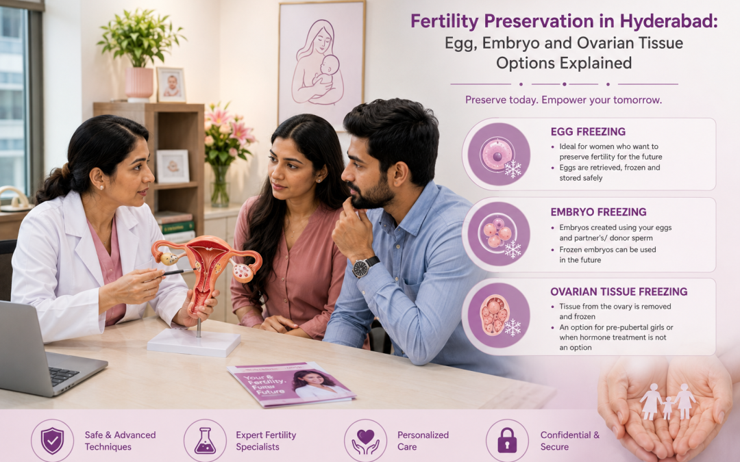 Fertility Preservation in Hyderabad: Egg, Embryo and Ovarian Tissue Options Explained