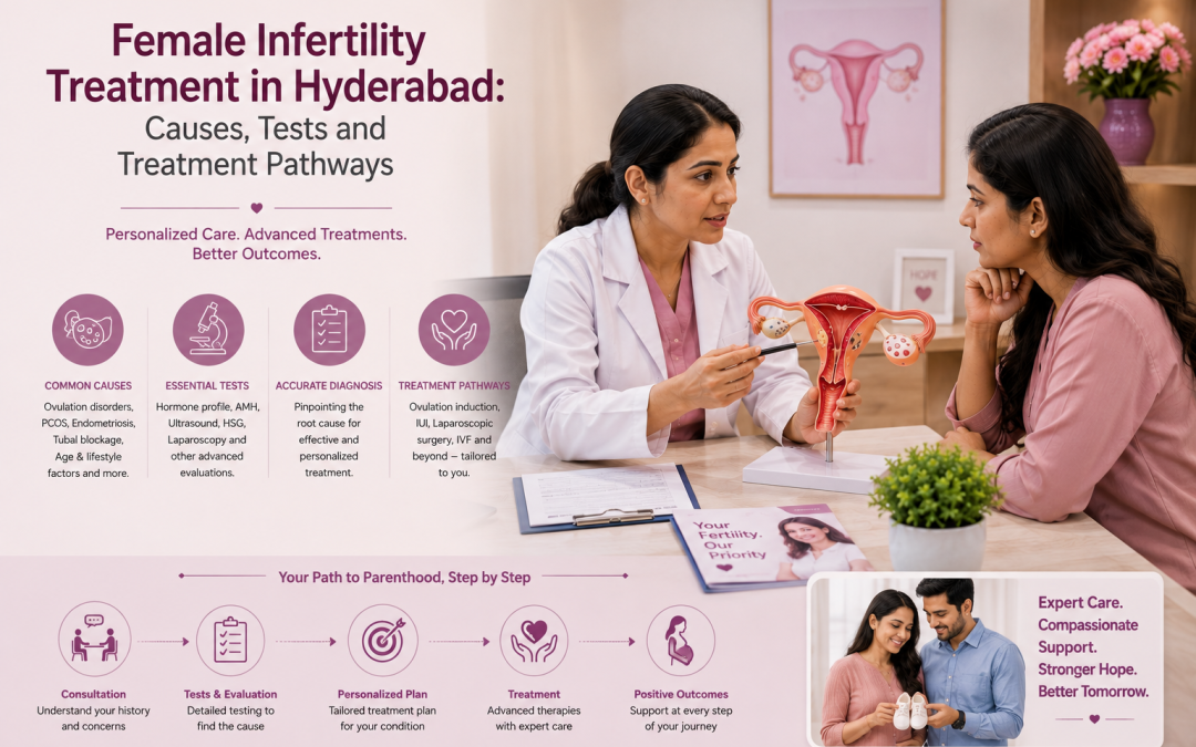 Female Infertility Treatment in Hyderabad: Causes, Tests and Treatment Pathways